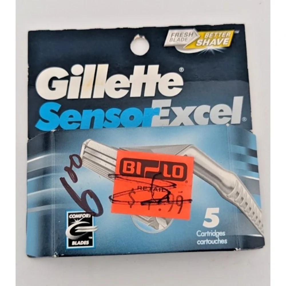 gillette sensor excel